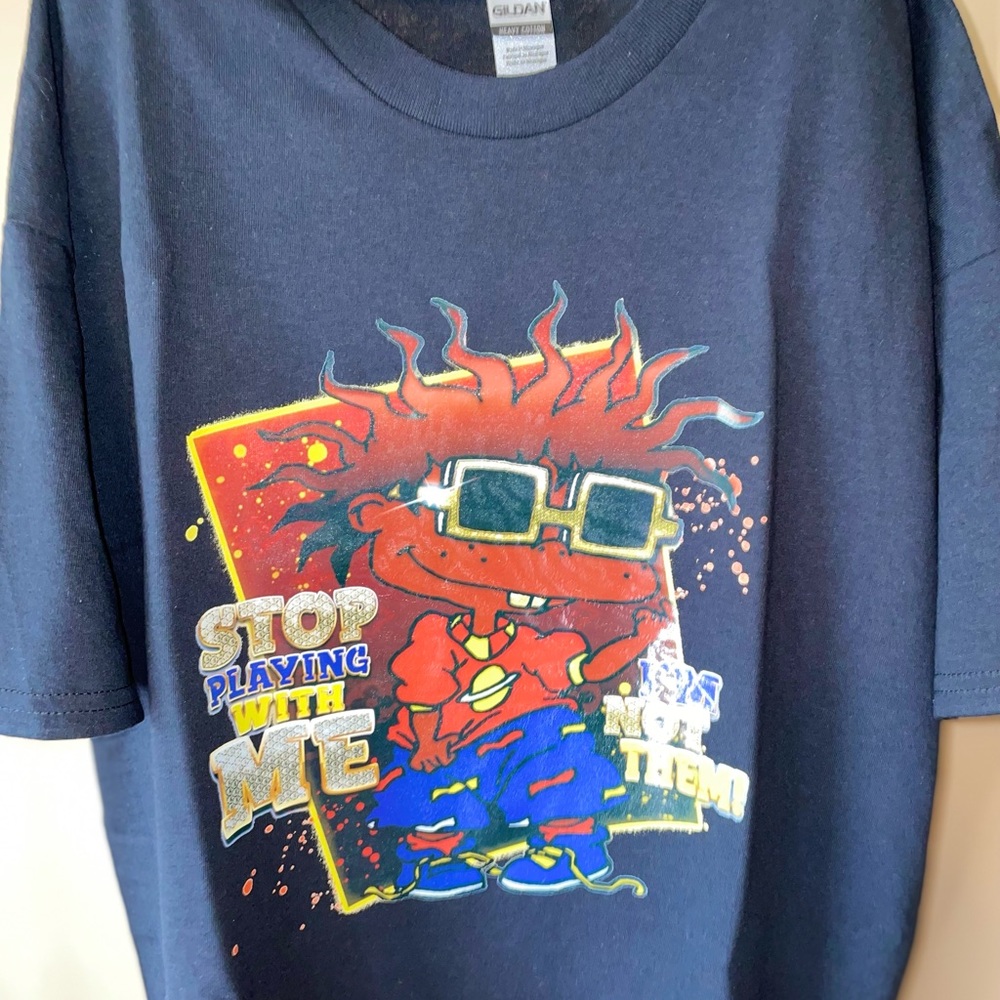 Custom print, “Stop Playing With Me I’m Not Them”